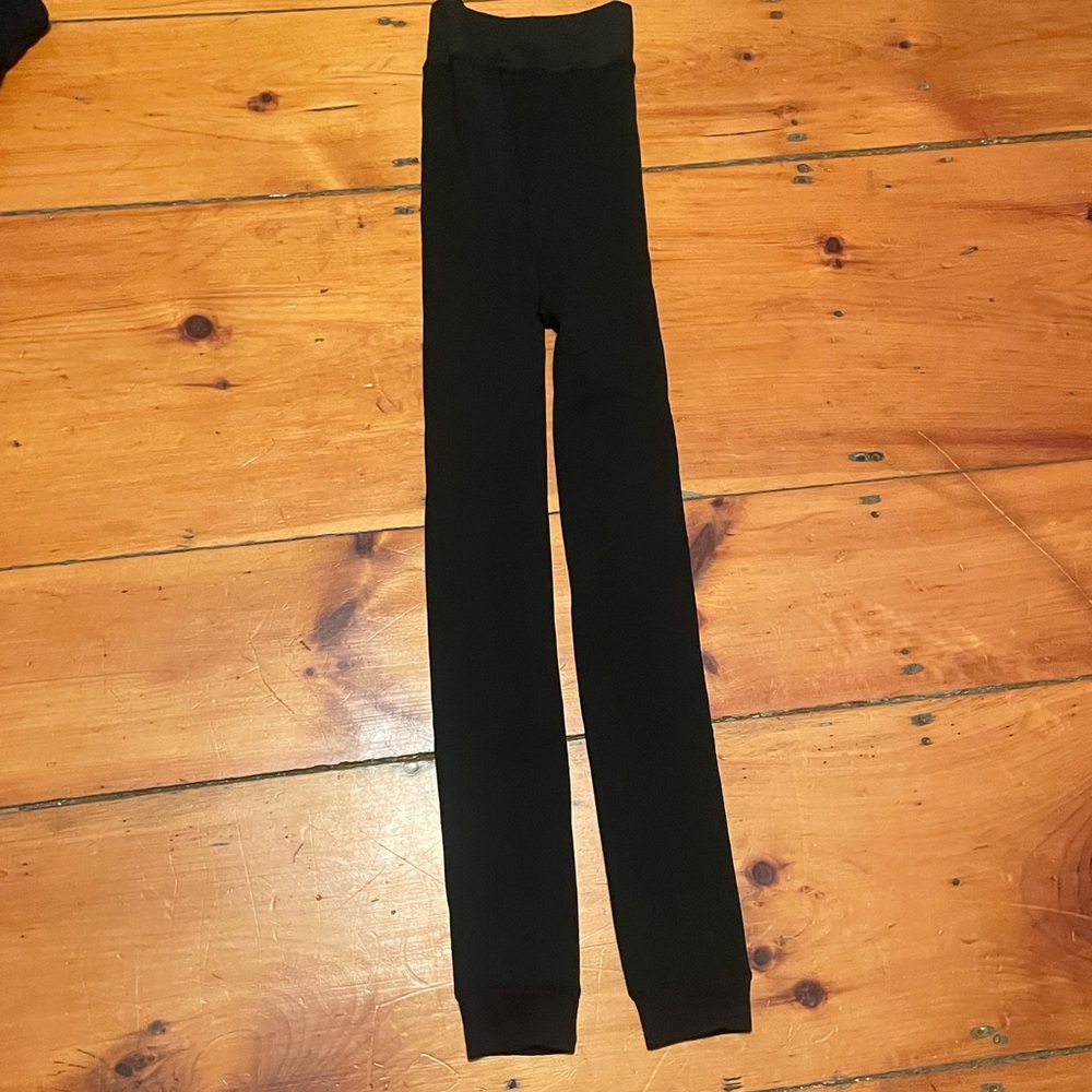 Black High-Waisted Leggings